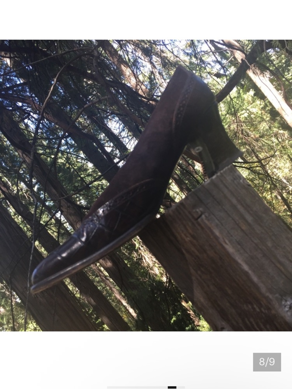 Paloma Barcelo Brown Leather and Suede Mid-Heel Pumps